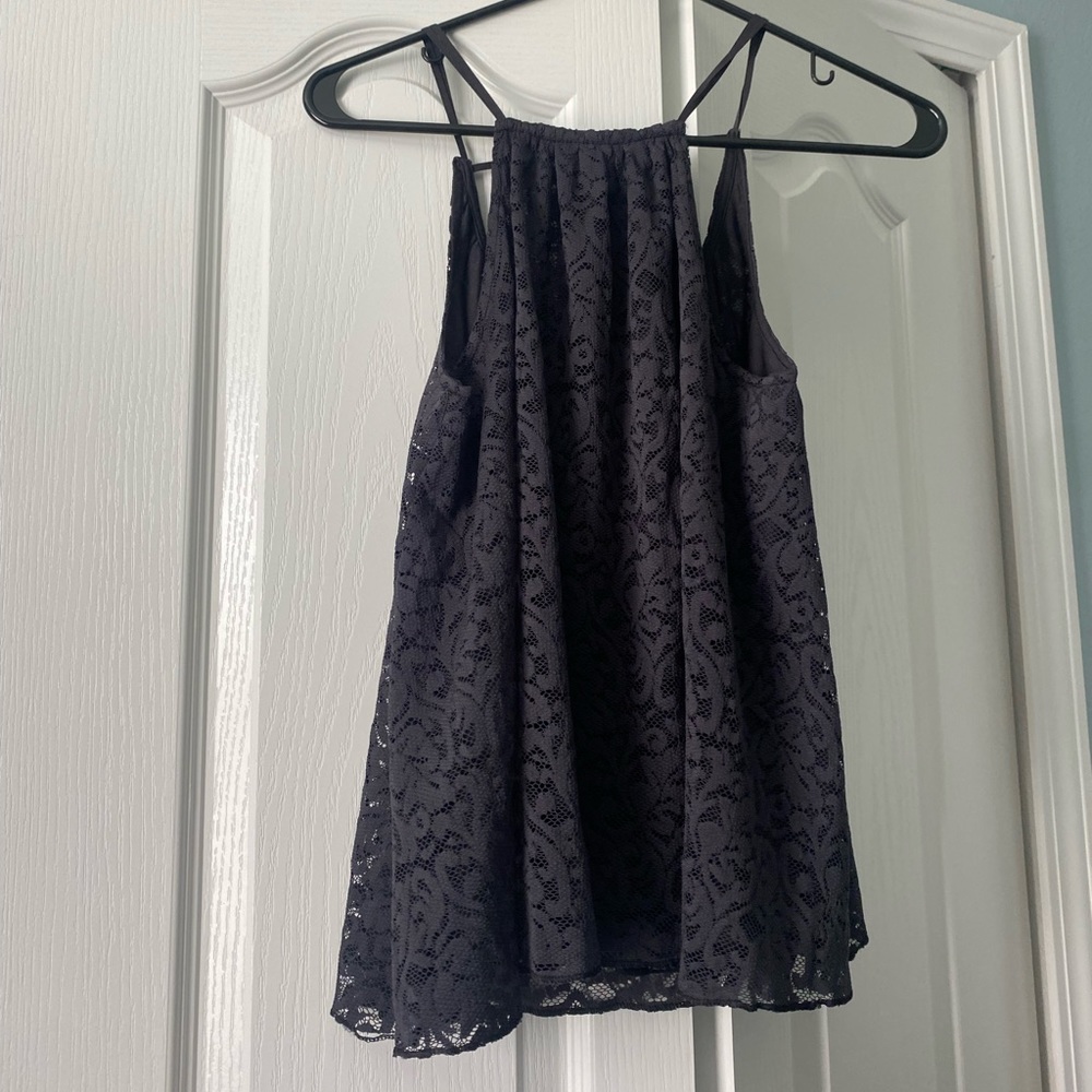 american eagle dark great tank top